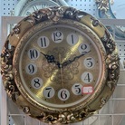 座钟钟表挂钟时间挂件家居客厅计时工具摆件金色款