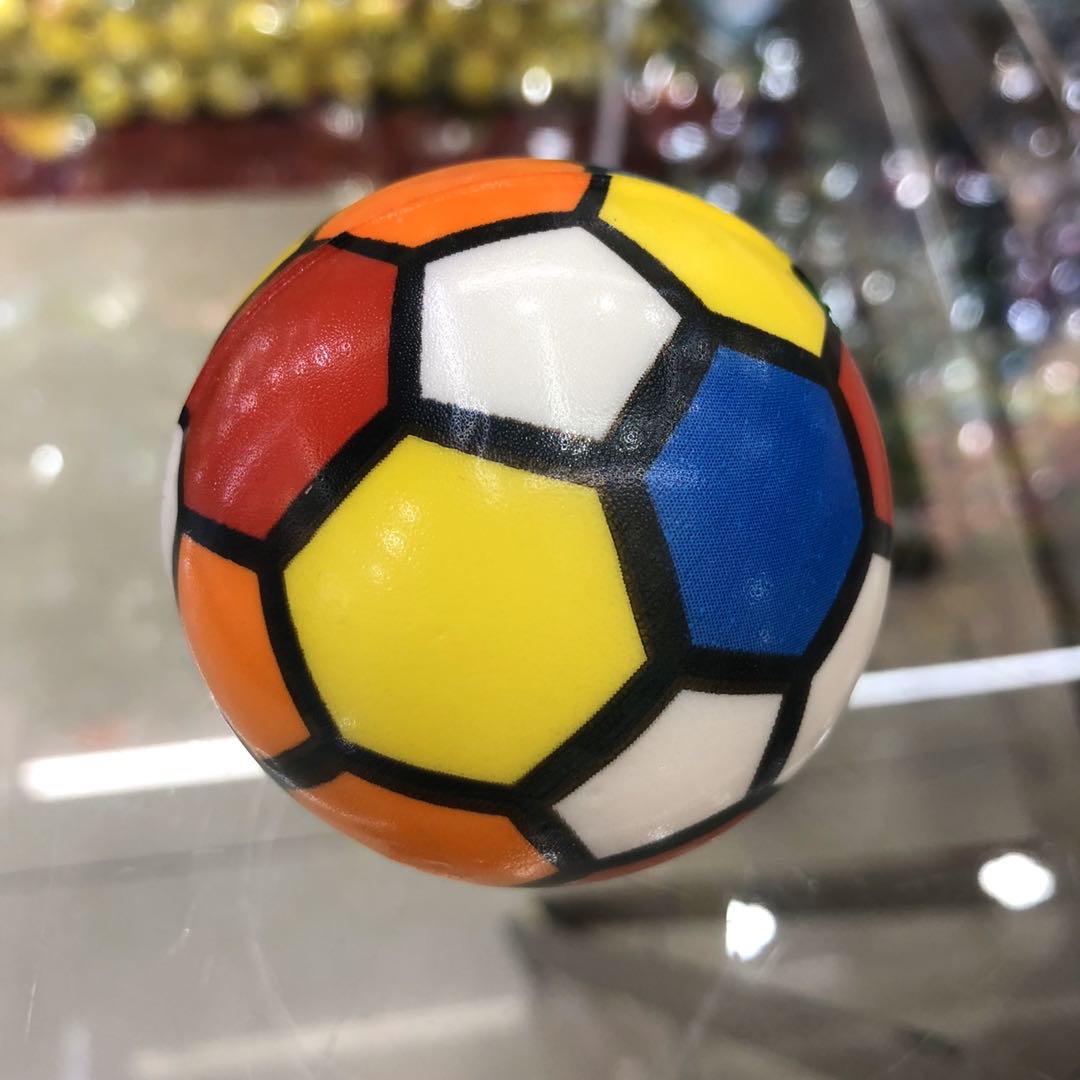 Factory direct sales of pu seven-color ball spherical model toys