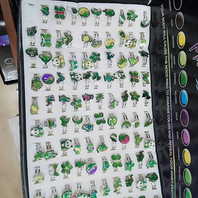 Animal color-changing rings ring bracelets with popular accessories thumbnail