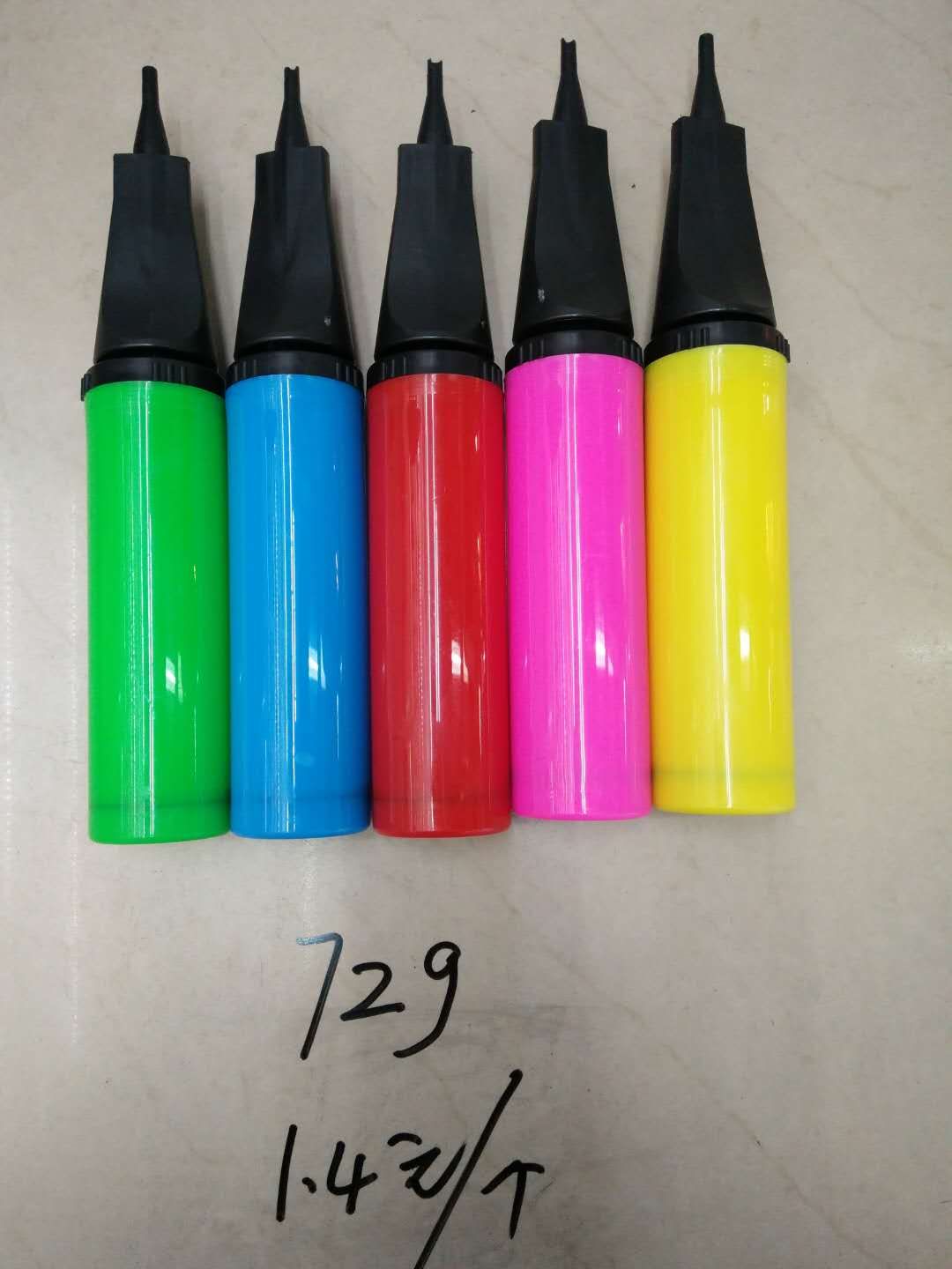 都乐双向气球打气筒手推便携式气球打气筒游泳圈泳池充气筒迷你手推