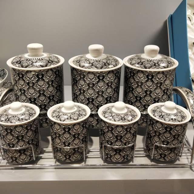 黑色古典密封壶