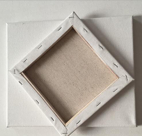 10*10 wood frame pure cotton oil painting frame Watercolor acrylic DIY oil painting frame linseed oil painting practice frame