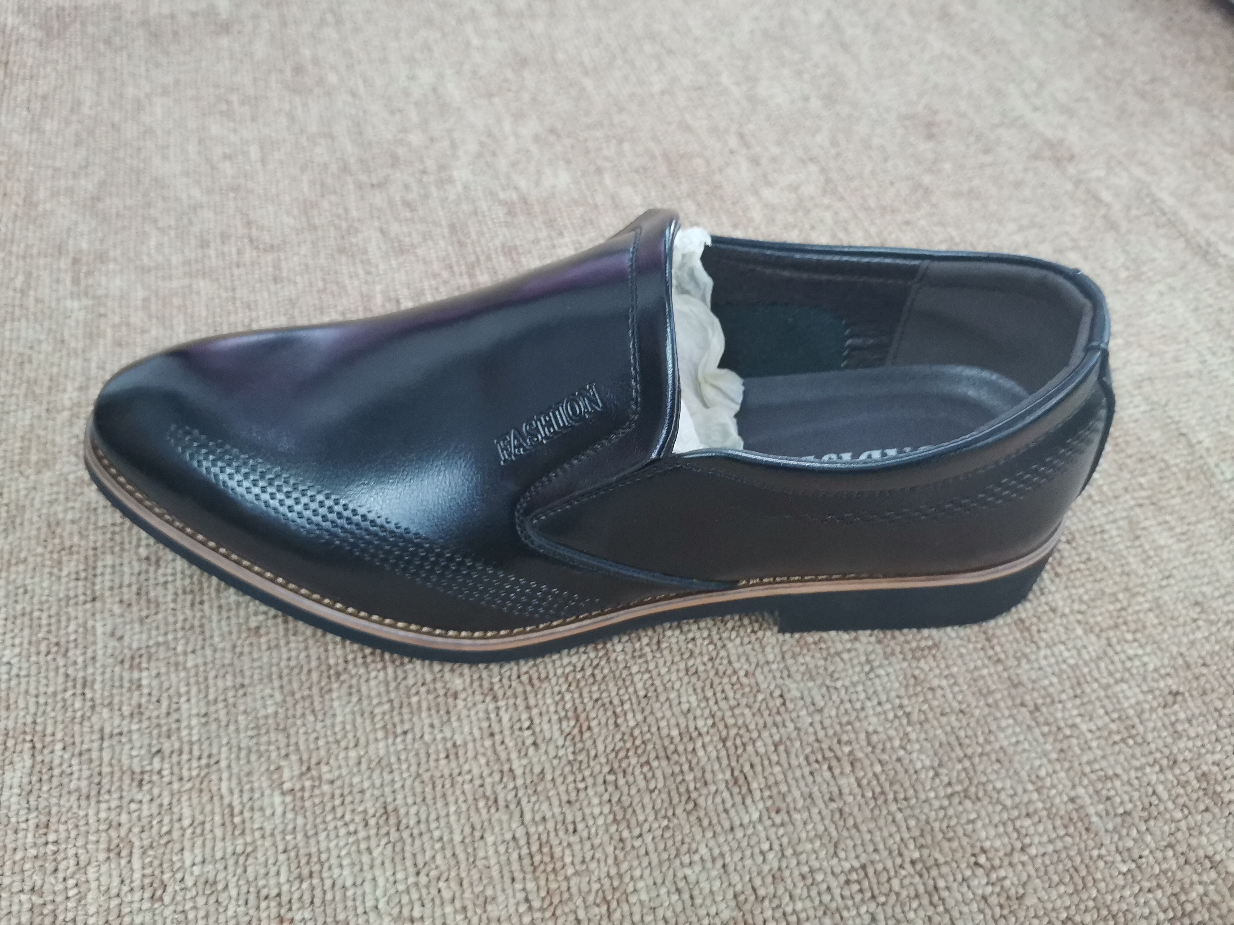 CH-2655春华鞋业2020广东新款男士休闲皮鞋