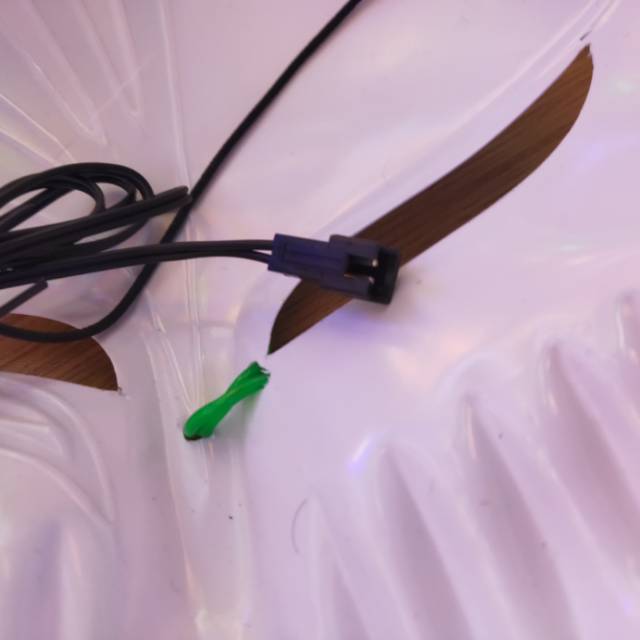 发光小丑面具鬼脸涂鸦脸面具万圣节LED全道具细节图