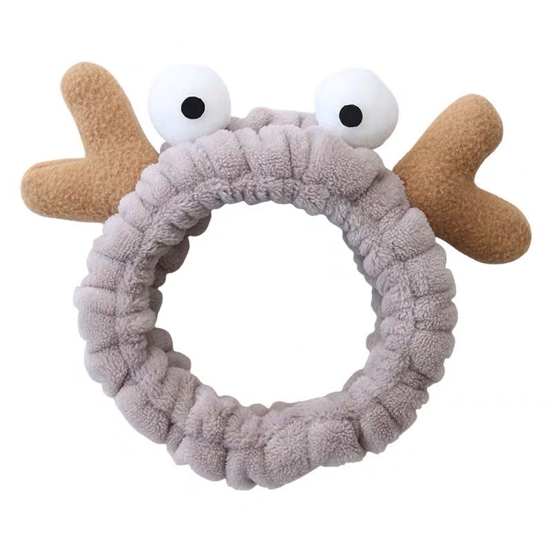 大眼晴发箍女生束发带可爱头套绑头发头饰新款细节图