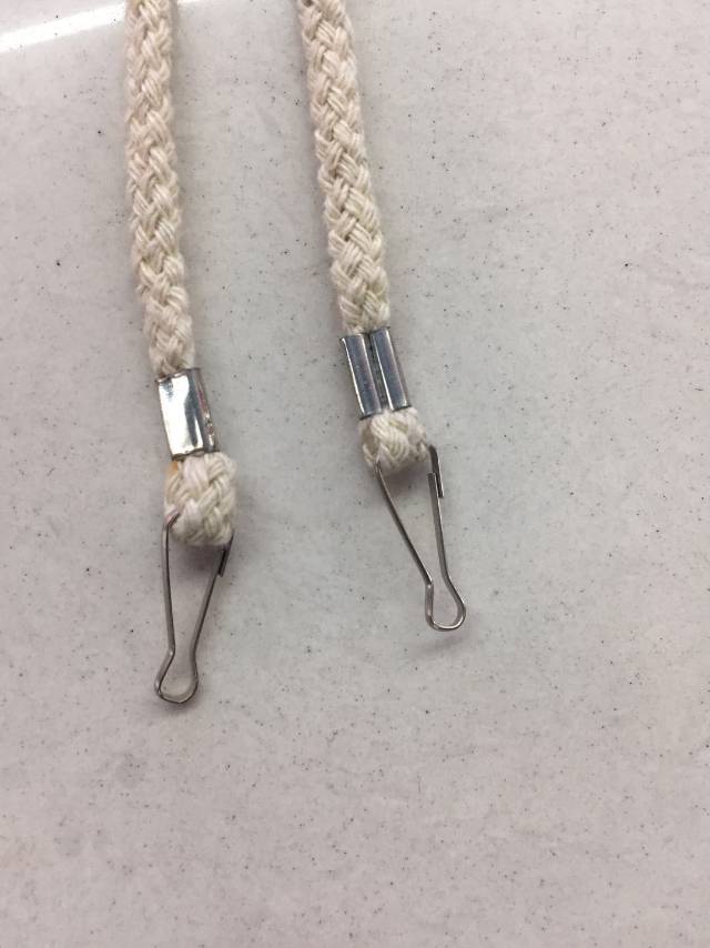 Windproof rope cotton eight-strand style, factory direct sales of clothing accessories and accessories, inventory of accessories Specification image