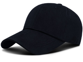 Simple black caps for men and women spring summer cap baseball cap casual shade thumbnail