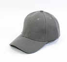 灰色商务简约棒球帽广告帽鸭舌帽光板弯檐嘻哈帽子遮阳帽