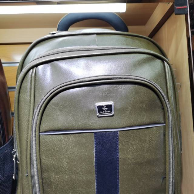 Explosive High-End Business Backpack Schoolbag Leisure Bag Pu Male Bag Computer Bag details Picture