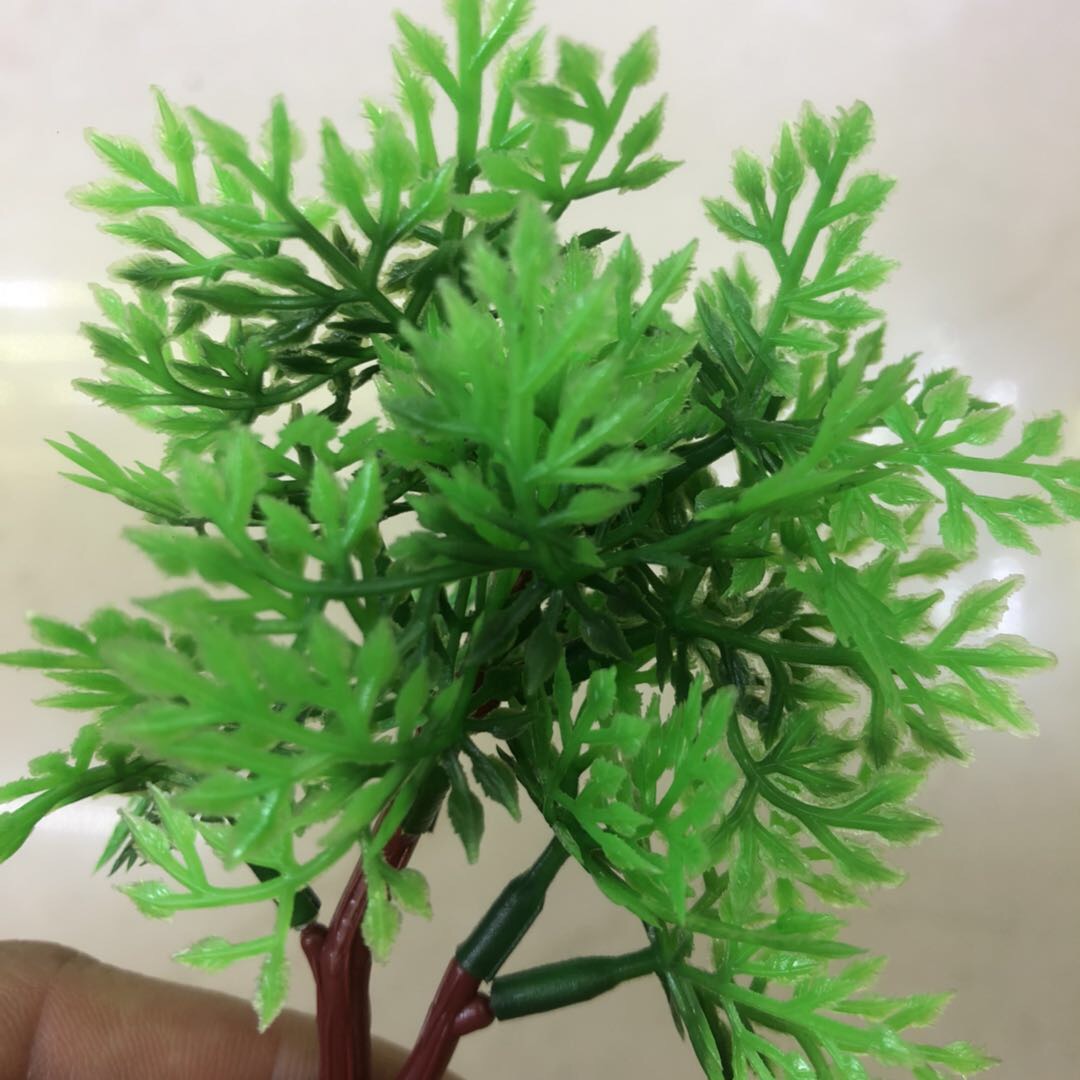 ولشجرة بانيان الخضراء المزخرفة بخليط مزخرف بكعكة جوز الهند المزخرفة باللون البياني details Picture