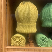 新款欧美潮牌保暖潮流街头针织帽纯色毛线帽秋冬多色马卡龙色二件套