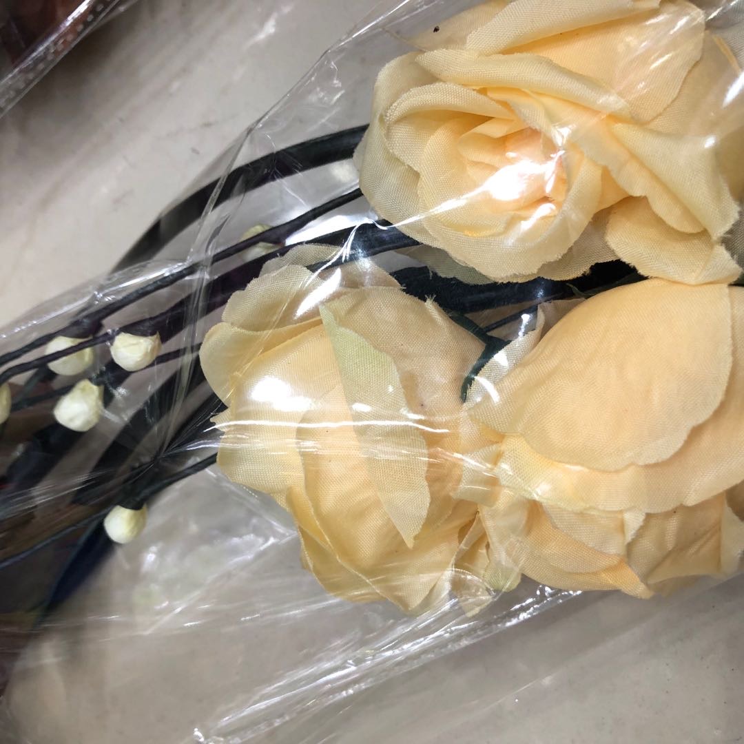 Large artificial flower shooting props, wedding living room and entrance hall decoration items Specification image