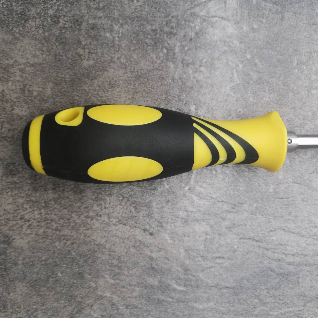 Wholesale screwdrivers of various specifications made of strong magnetic chromium-vanadium steel with a straight cross shape from the manufacturer details Picture
