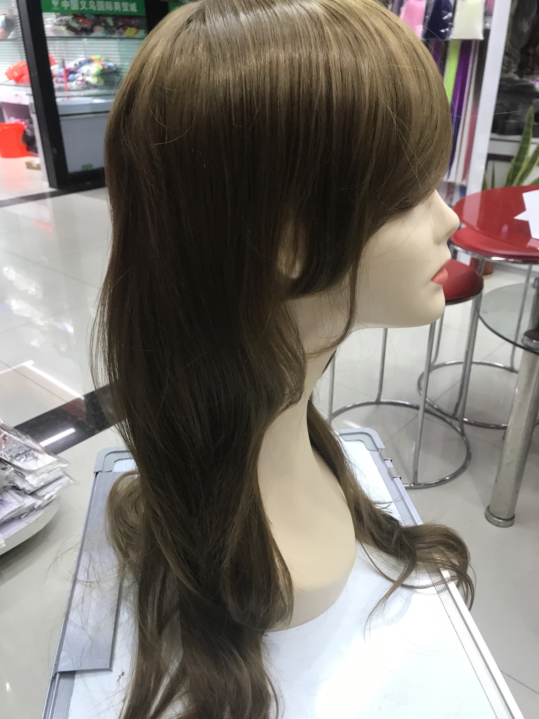 وملحقات الشعر المستعار في الرأس غير مرئية وغير مرئية في شكل قطعة details Picture