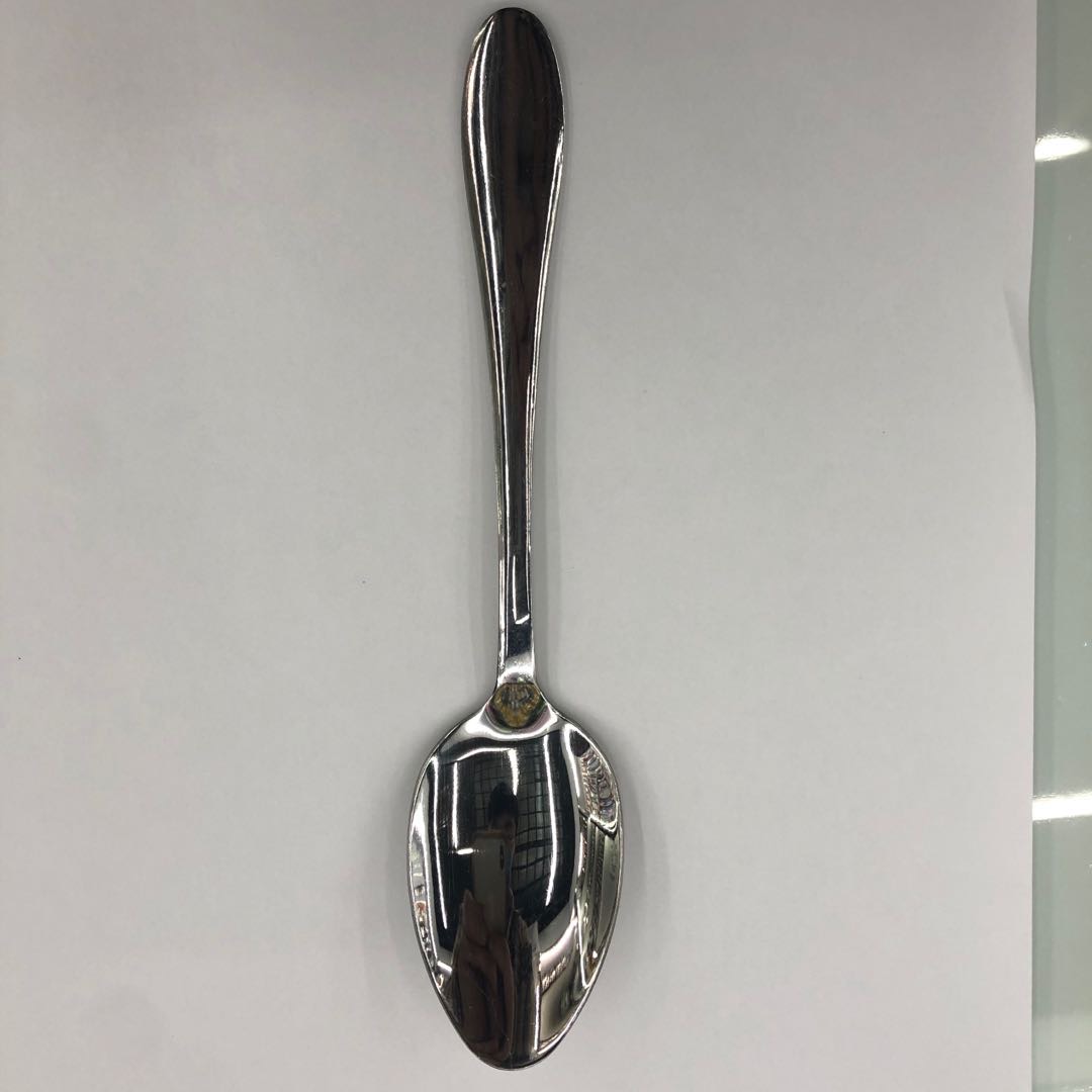 Stainless steel spoon, Korean rice spoon, spoon, watermelon long-handled spoon