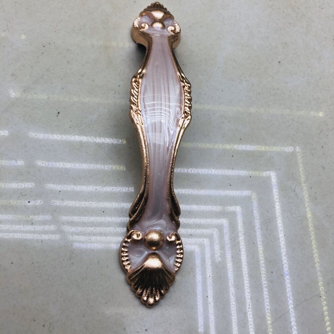 拉手现代简约田园吊柜门拉手门把手抽屉橱柜欧式衣柜门柜子暗拉手细节图