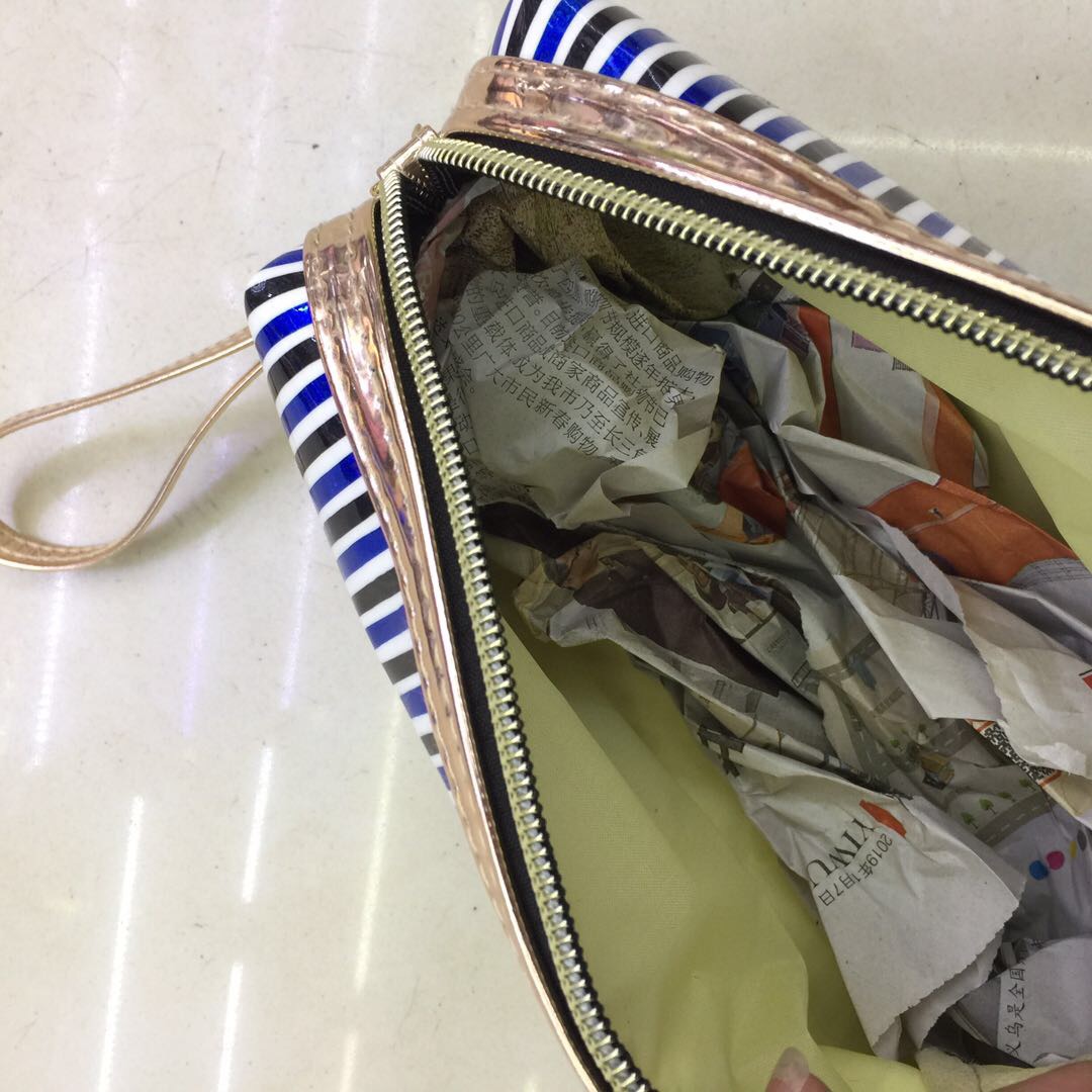 Bright Color Waterproof Makeup Bag Ins Style Female Network Red Large Capacity Cosmetics Storage Bag Portable Specification drawing