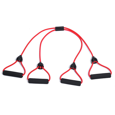 X-type resistance rope, resistance band, elastic rope, resistance band, home fitness equipment details Picture