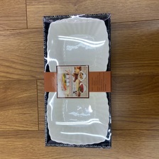 白色方形陶瓷盘子家用意面沙拉盘碟子陶瓷餐具西餐厅酒店定制批发