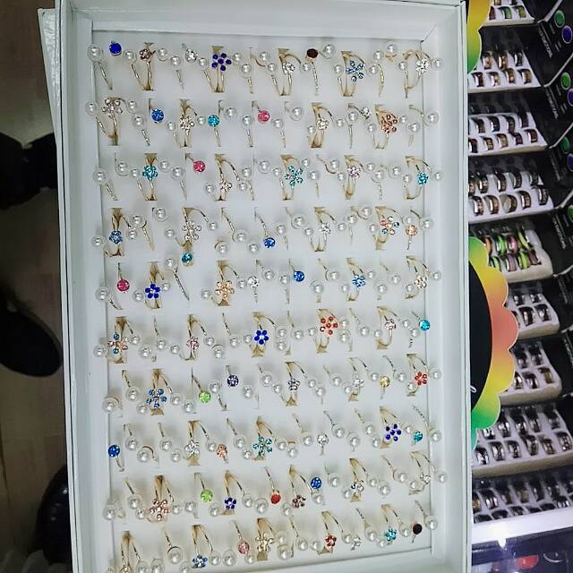 Pearl rings Ring bracelets with popular accessories