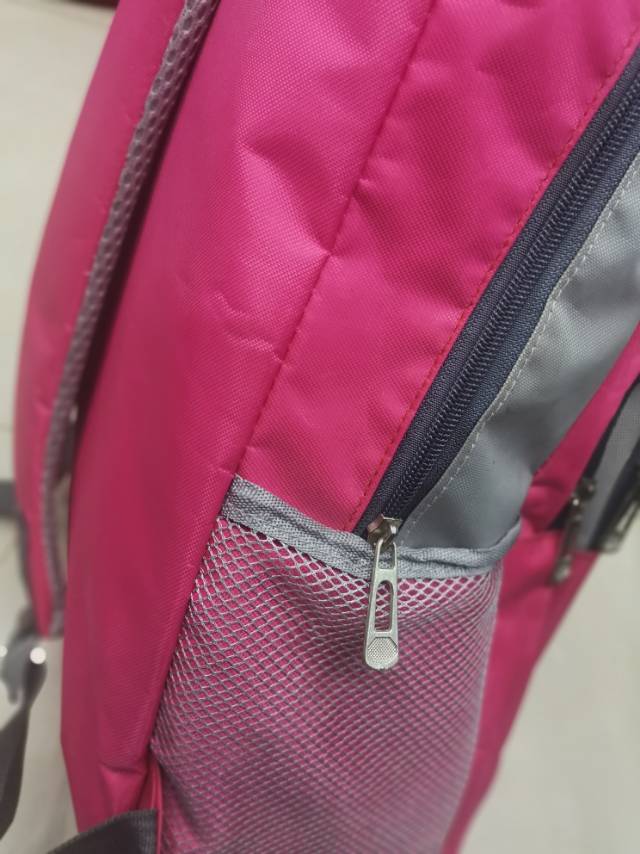 New Nylon Fabric Backpack Junior High School Backpack Specification drawing