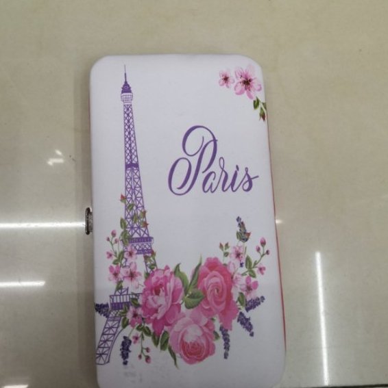 女生钱包花苞白色钱包