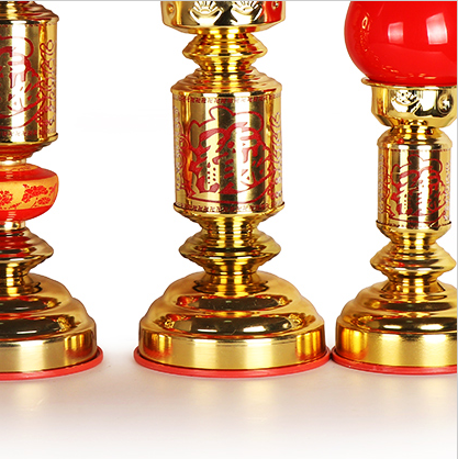 Led electric candle lamp for Buddha God of Wealth Changming Lamp for Buddha household electric prayer candle stand details Picture