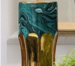 陶瓷花瓶客厅电视柜家居装饰样品房摆件欧式轻奢干花插花器产品图