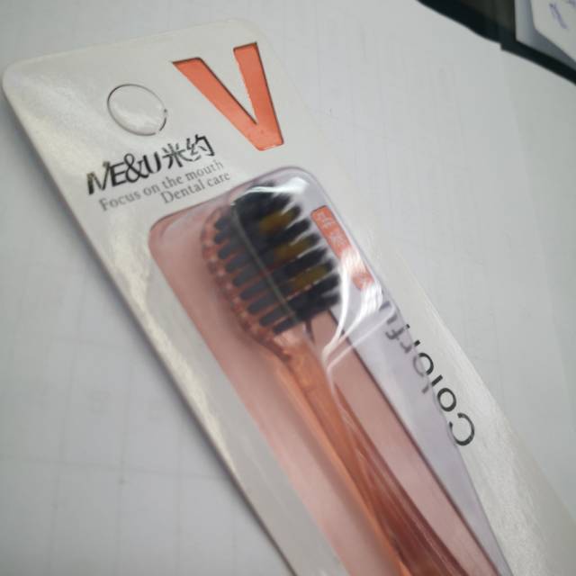 Millau Colorful Toothbrush Adult Small Head Wash Brush Oral Cleaning Toothbrush Specification drawing