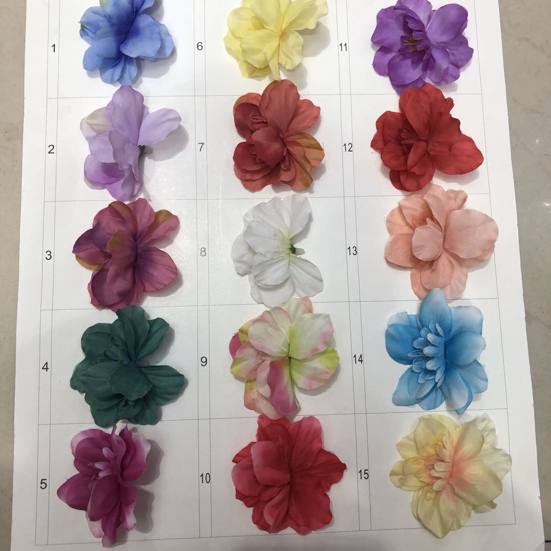 厂家直销飞燕草花头花瓣仿真花瓣婚庆花瓣 假花瓣婚礼布置