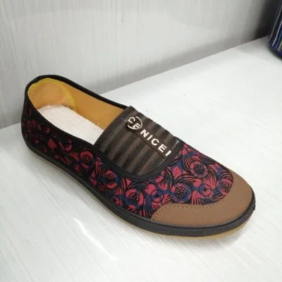 New Female Work Field Work Anti-Slip Wear-Resistant Soft Sole Single Shoe Rubber Shoes With Tendon Sole Shoes For The Elderly