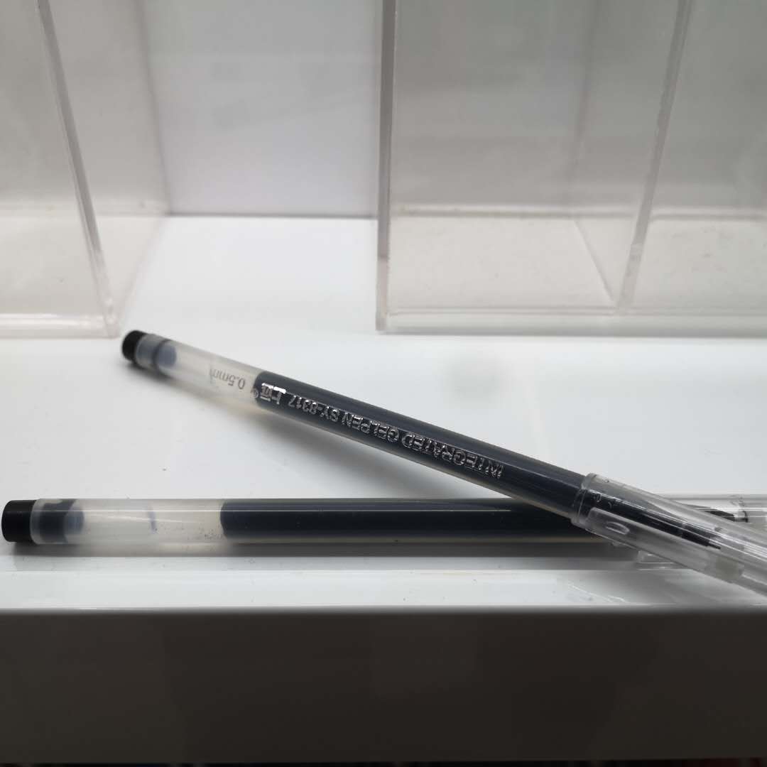 Neutral Pen Carbon Pen Signature Pen Red Pen Black Pen 0.55Mm Blue Pen Student Office Exam Pen Student Stationery Wholesale Water-Based Pen Pen Specification drawing