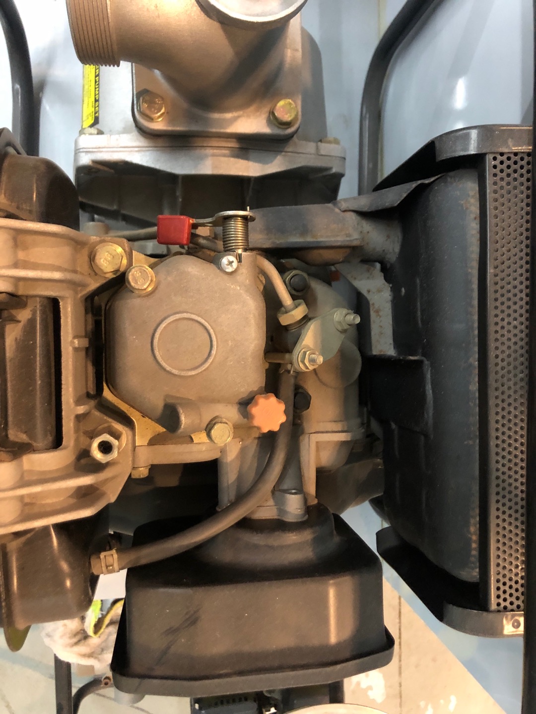 GENC diesel water pump engine HP-80D Specification image