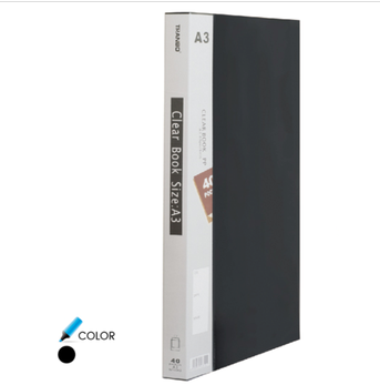TRANBO full standard A3 40-page file folder file bag details Picture