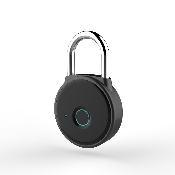 Yiwu good cargo W08 bluetooth huellas dactilares bloqueo de gimnasio bloqueo de huellas dactilares impermeable candado details Picture