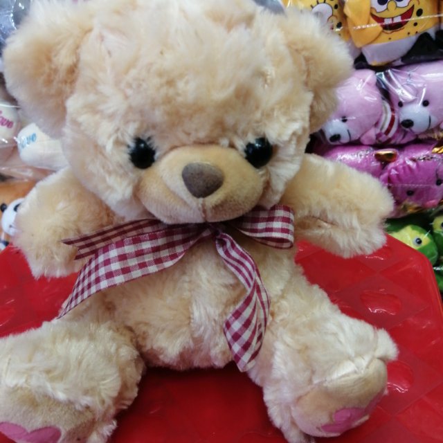 毛绒玩具卷毛熊玩具