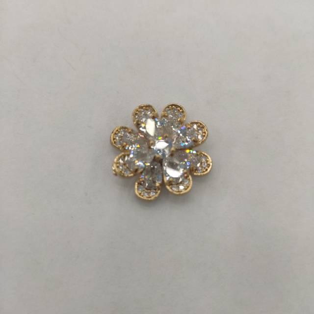 花型锆石饰品配件网红爆款富力饰品配件DIY美丽大方