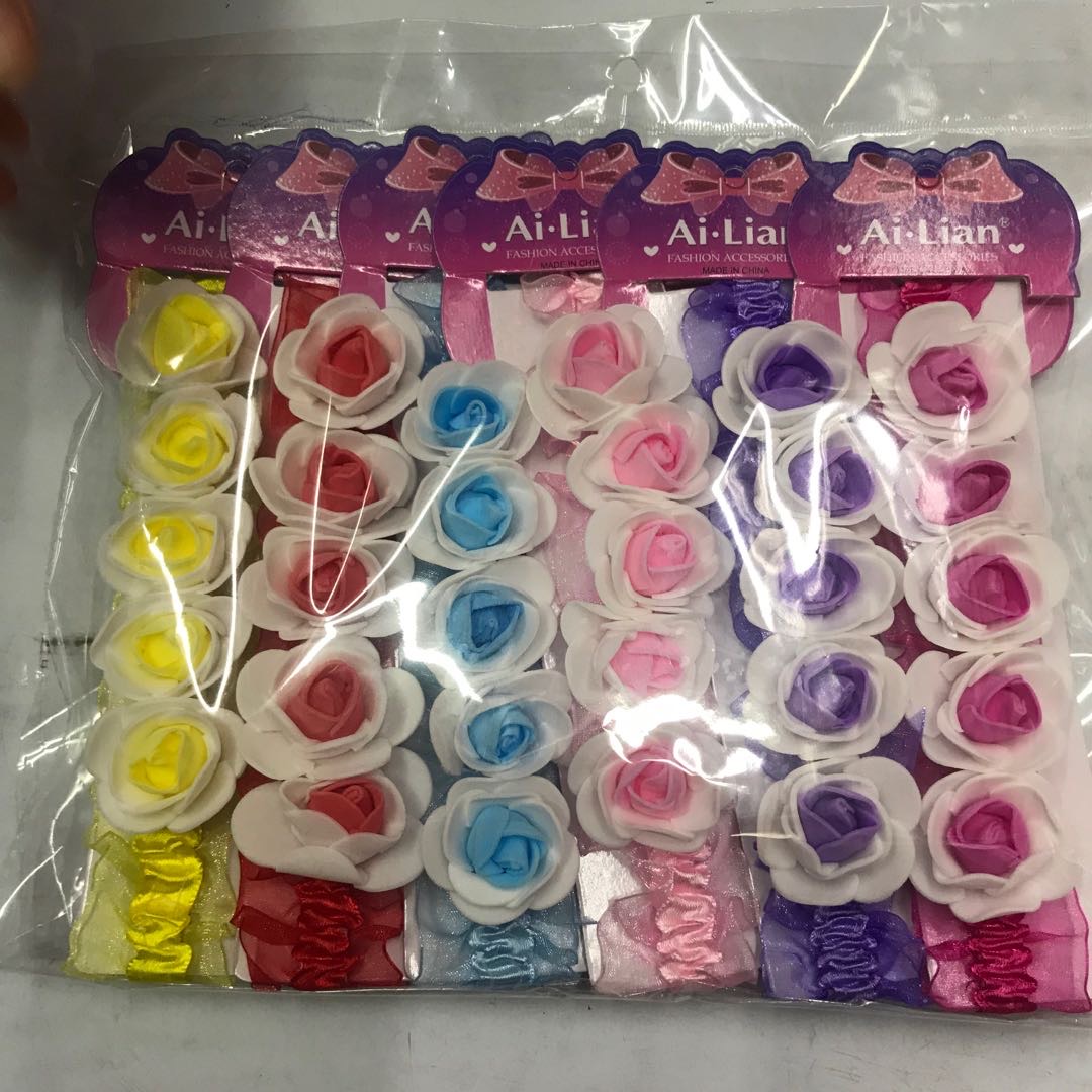 Baby hair band Princess baby Korea cute not chrysanthemum hair ornaments Princess baby headband hair flowers