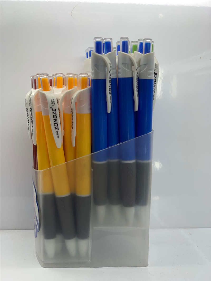 Zongze Brand High-Grade Blue Ballpoint Pen Office Learning Universal Pen