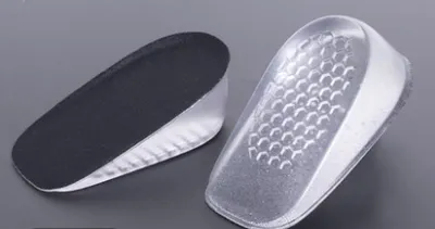 Booster Insole Women's Hidden Silicone Half Pad Booster Soft Sole Comfort Inside Booster Insole Men's Cushioning Movement