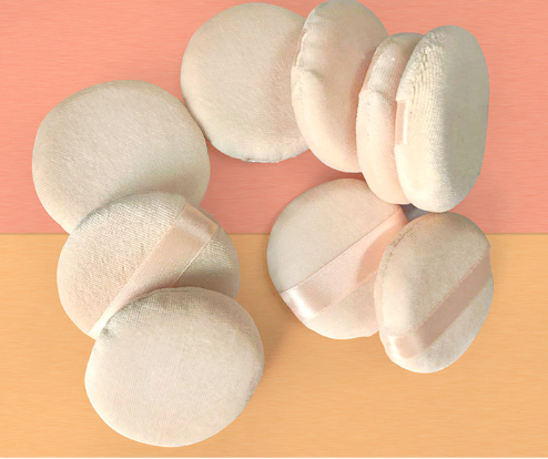 Dry Powder Soft Baby Large Studio Powder Puff Flocking Talcum Powder Loose Powder Puff Delicate Setting Powder details Picture