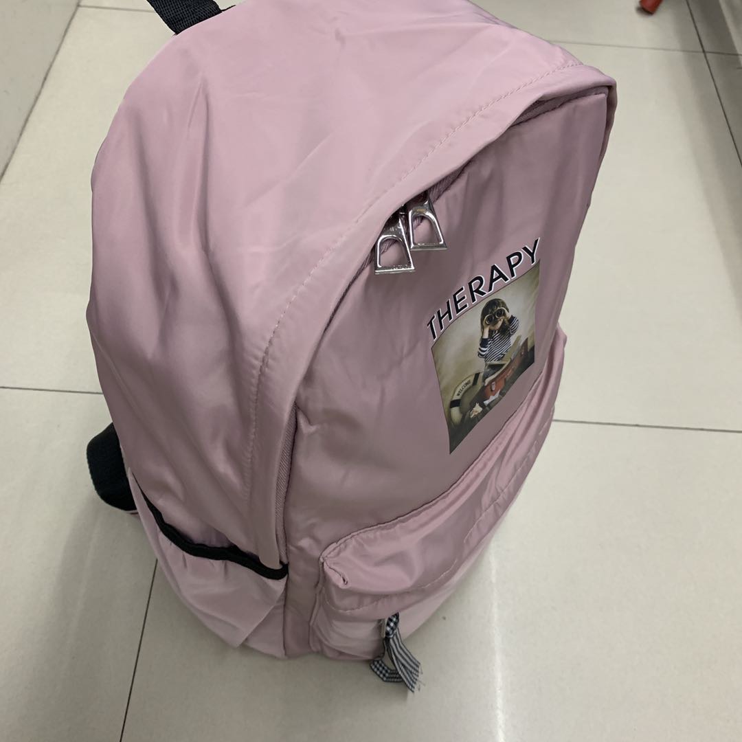 时尚女帆布书包产品图