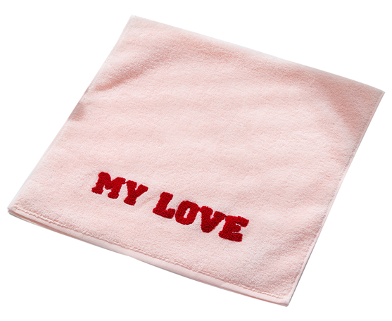 MY LOVE纯棉毛巾男女帕柔软吸水不掉毛