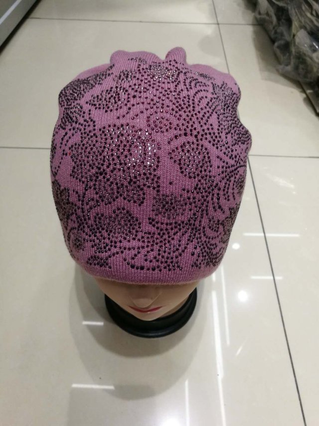 女式韩版潮秋冬百搭毛线帽女ins风日系可爱加厚保暖针织帽产品图