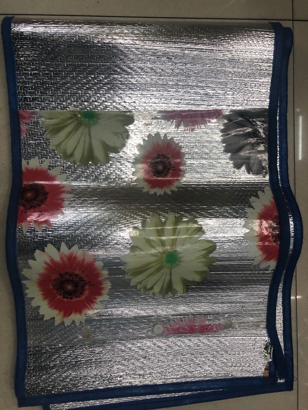 Household Aluminum Film Mat 90*170 Camping Waterproof Mat Outdoor Portable Mat Specification drawing