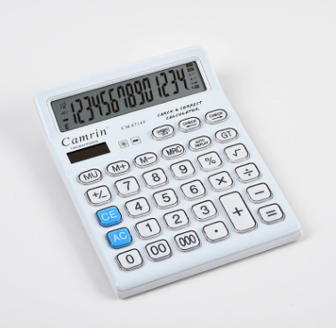 瑞程计算器CM6714V水大按键大屏字幕计算机财务用品可定制图