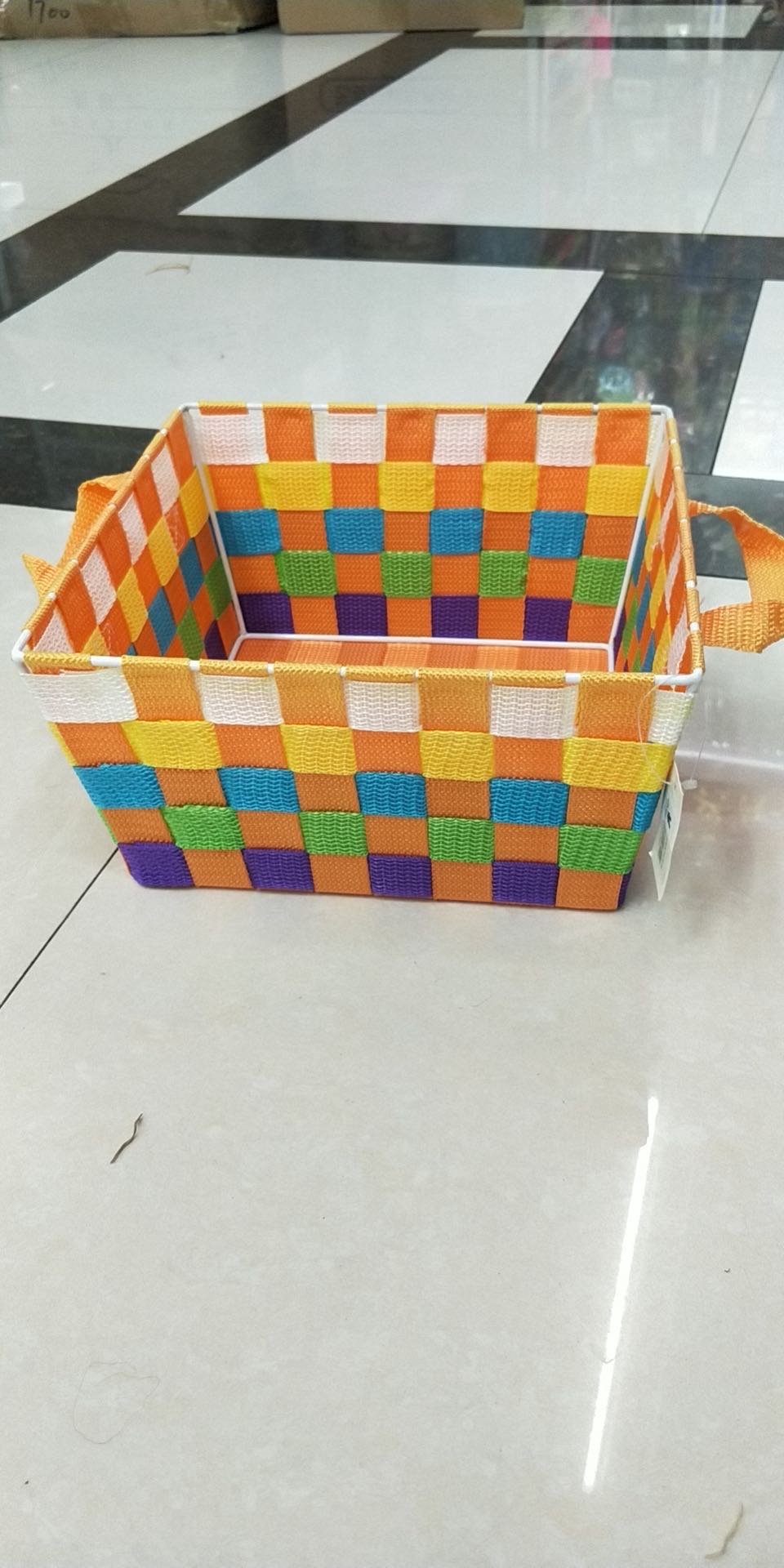 编织收纳筐/镂空塑料筐/收纳篮/草莓篮/迷你篮产品图