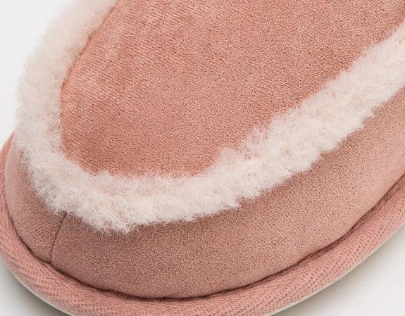New Autumn Winter Ins Japanese Solid Color Cotton Drag Female Plush Simple Warm Bedroom Cotton Slippers Male Manufacturers Wholesale details Picture