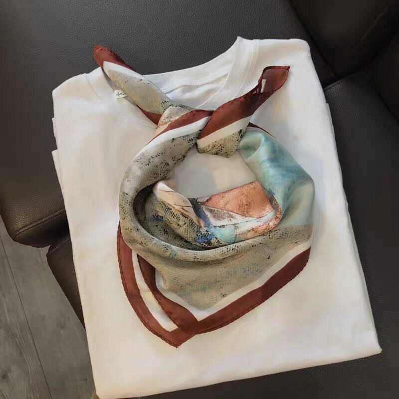 Small Square Scarf Silk Scarf Animal Scarf New Spring And Autumn Scarf