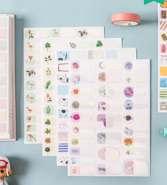 姓名贴防水名字贴纸小学生定制宝宝入园儿童文具